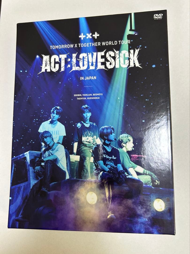 

[USED] TXT LOVE SICK IN JAPAN DVD First Press Limited Edition (No Trading Card)