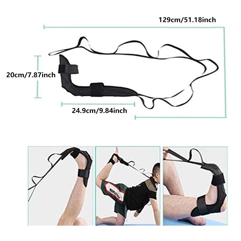 Stretching Band Yoga Ligament Stretching Band Ankle Correction Band Legs Foot Stretching Band Auxiliary Trainer Pin