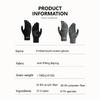 Loogdeel Men Winter Fleece Gloves Non-Slip Touch Screen Acrylic Soft Thick Knitted Warm Cycling Office Gloves
