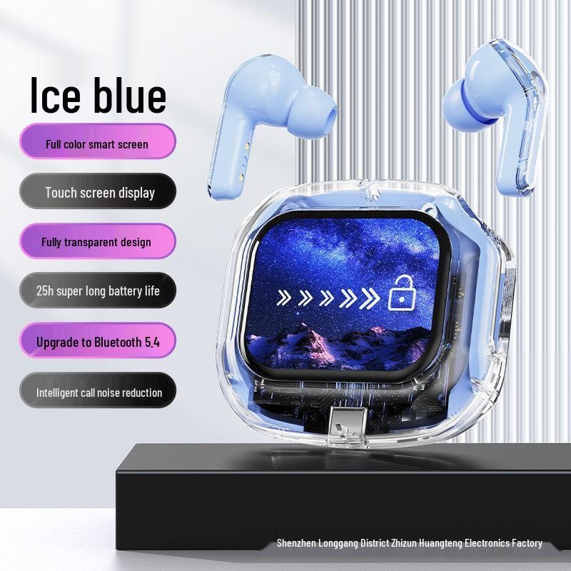 Air31 Transparent Bluetooth Earbuds, 2nd Gen In-ear Wireless TWS with Digital Display