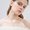 Cazador 26 Alphabet Initial Letters Bracelet Round Pendant Stainless Steel Bracelet for Women Kids Baby Gold Color Jewelry