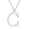 Kinitial A-Z English Alphabet Letter Pendants Necklaces For Women Metal Jewelry Simple Initial Chain Choker Collares