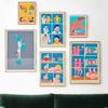 Αφηρημένη αφίσα Σύγχρονης Τέχνης Joan Retro Fun Printmaking Μοντέρνος καμβάς Ζωγραφική Υπνοδωμάτιο Σαλόνι Τοίχος Nordic Home Decor