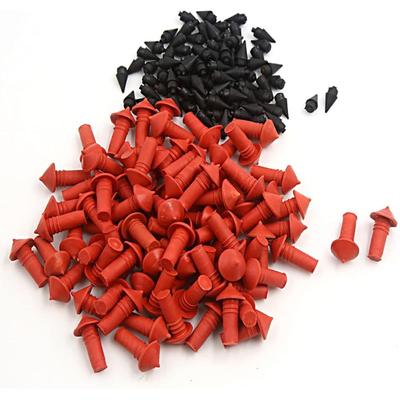 180pcs Mushroom Shaped Tire Repair Insert Plugs Red Insert Plugs Kits  for Motorcycle Tires