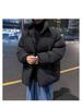 Men's 2025 Thickened Winter Cotton Puffer Jacket - Trendy Loose Stand Collar
