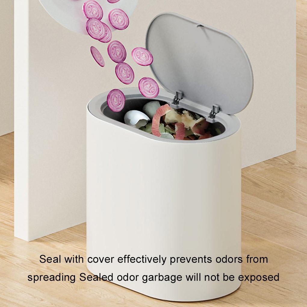 Small Waste Basket Long-lasting And Durable For Every Room Small Bathroom Bin With Lid Bathroom Bins