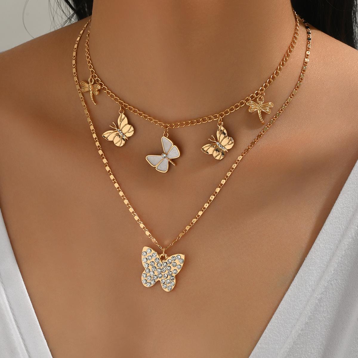 

Модное ожерелье для женских украшений золотой