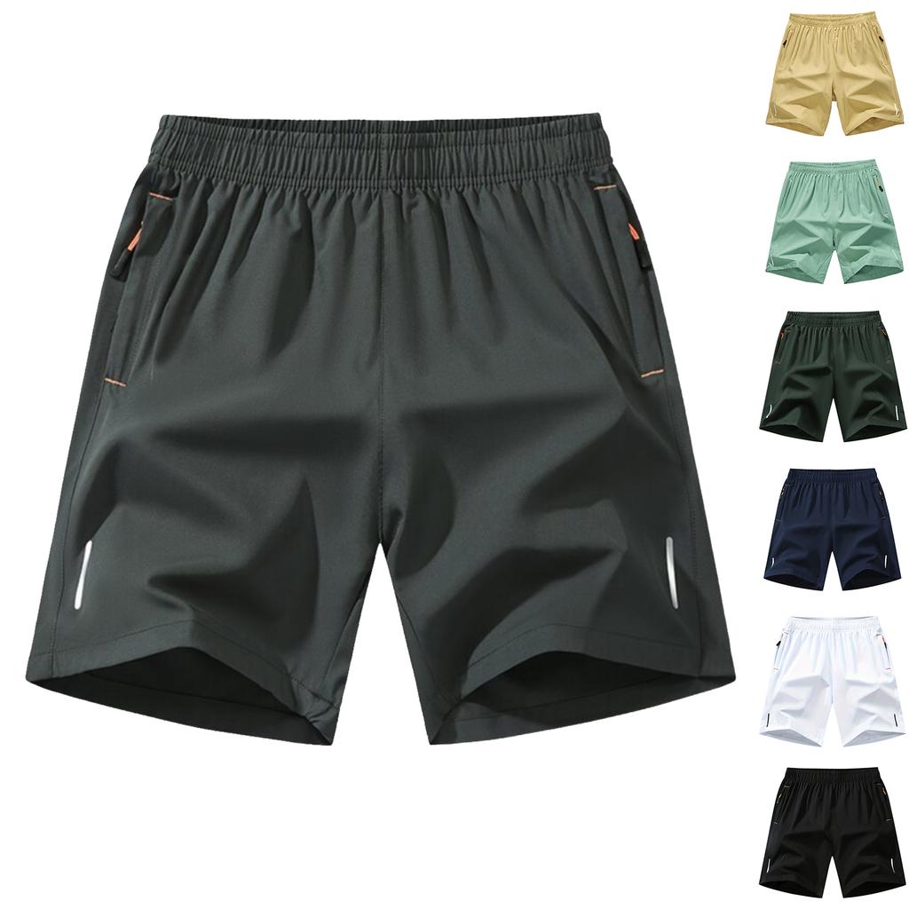 Men's Shorts Running Sports Loose Beach Pants