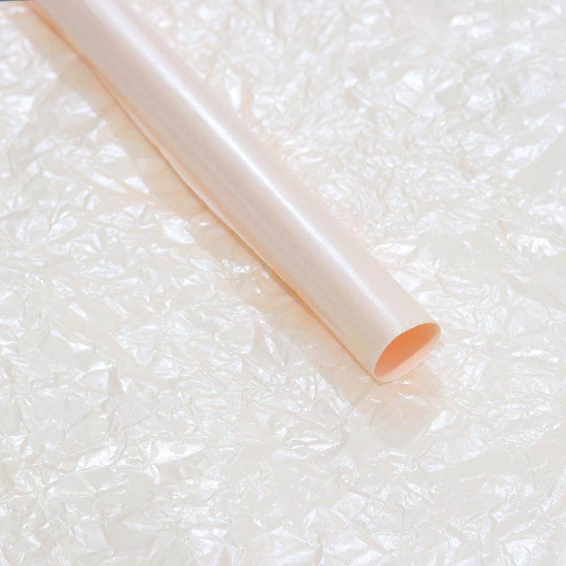 Perlmuttfarbenes Schnee-Birnen-Papier zum Einwickeln von Blumensträußen