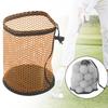 Drawstring Pouch Golf Ball Bag Nylon Material Golf Ball Mesh Bag  Golf Accessories