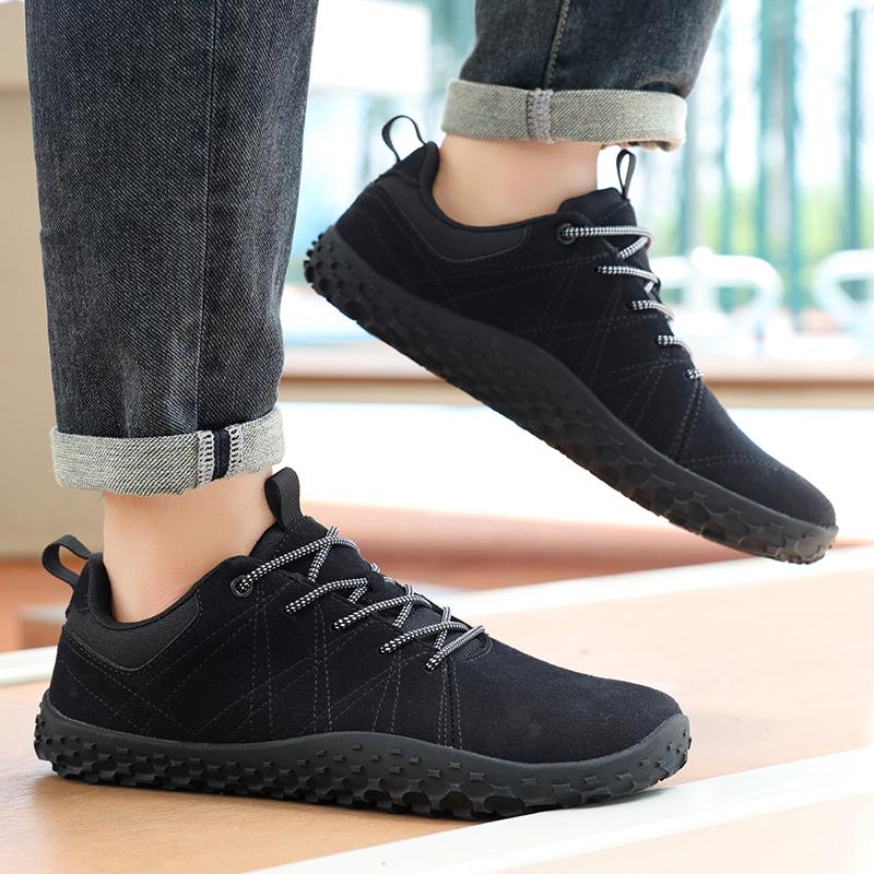 Outdoor Wide Toe Barefoot Men Hiking Shoes Minimalist Walking climbing Shoes Comfort Breathable Zero Soles Man Casual Sneakers