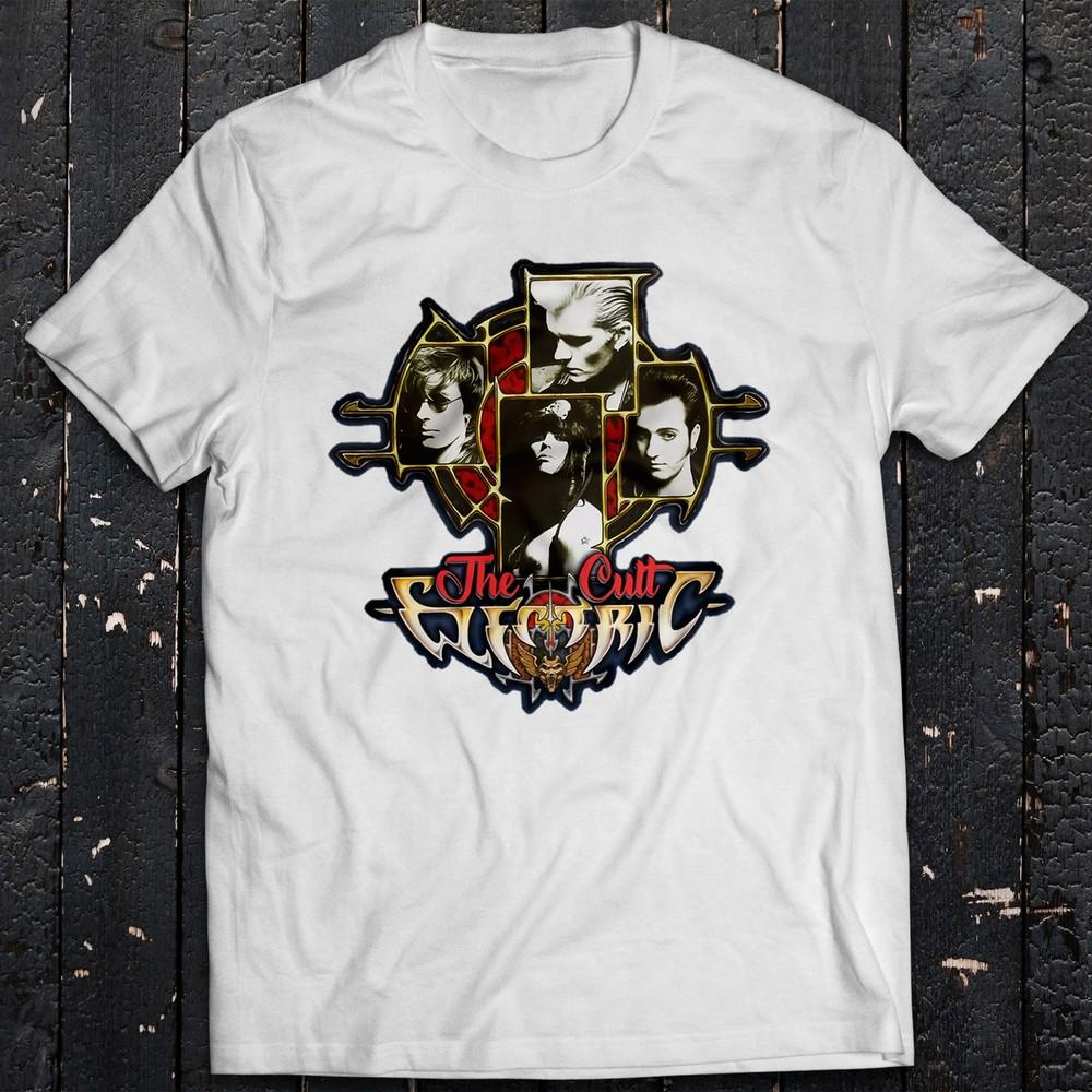 Classic The Cult Electric T-Shirt Ian Astbury Unisex Rock Tee Love Sonic Temple Unisex T-Shirt XXL