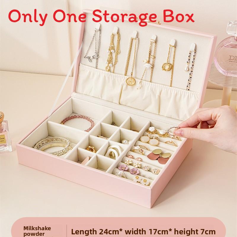 Creative Vintage Luxury Jewelry Box With Flower Pattern For Gift And Collection