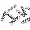 10pcs Spiral Hair Pins Spin Pins Non-Scratch Round Tips, Twist Screw Hair Pin For Women Bun Hair Style Black