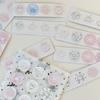 Original Design Cake Cat Sealing Sticker Ins High Value Round Card Good Goods Sealing Sticker Packaging Material