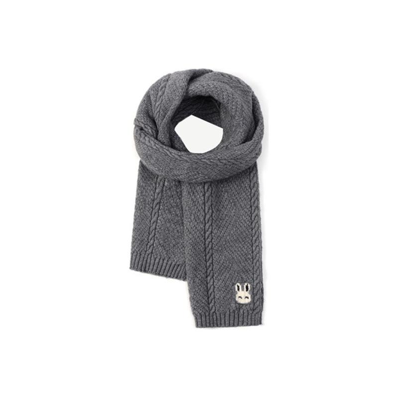 Red scarf cartoon rabbit season thickened warm scarf Christmas gift fashionable versatile student couple