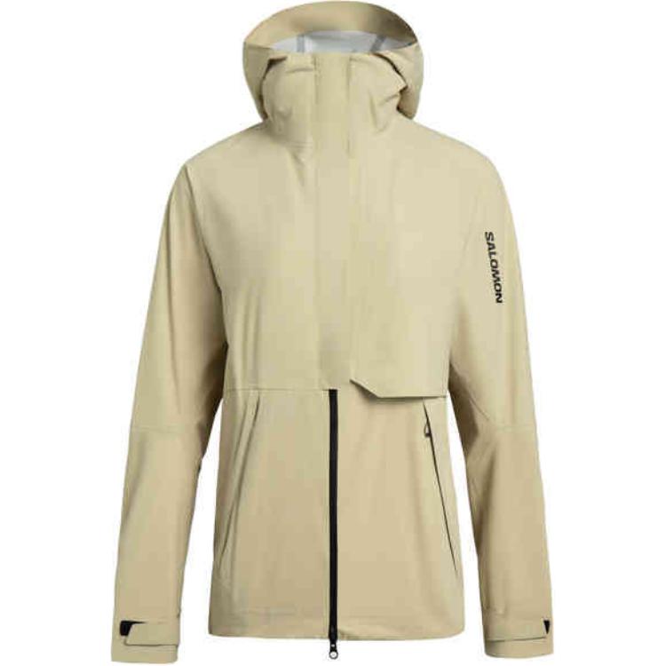 

Куртка Salomon Outerpath WP Pro с простым буквенным принтом, удобная для пеших прогулок, городской жизни, путешествий, поездок на работу, водонепроницаемая, ветрозащитная, дышащая, прочная LC2317000 XL