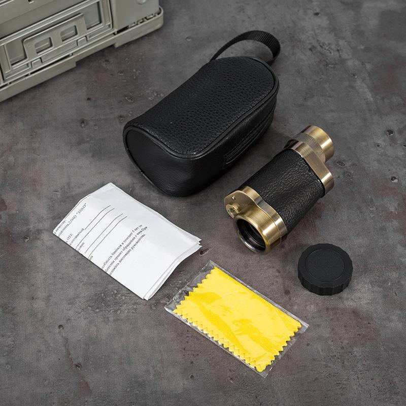 

Одиночный телескоп 62 Медный телескоп Цельнометаллический мощный телескоп высокой четкости Портативное уличное оборудование