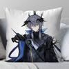 Logos Animated Game AArknights Pillow Case Fashion Square Pillowcase Bedroom Sofa Room Ins Decoration Leisure
