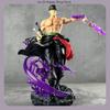 33cm One Piece Roronoa Zoro Enma Sword Wielding Standing Pose Anime Figure Statue Desktop Decoration Gift