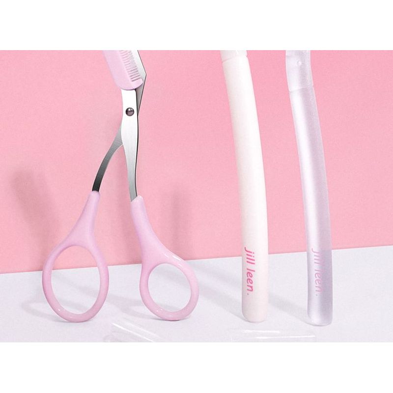 JILL LEEN - Set of 3: Eyebrow Scissors and Razor