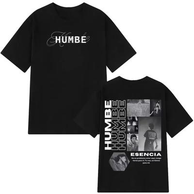 2026 Singer Humbe Esencia Tour Print T-Shirt Herren Damen Sommer Baumwolle Lässig HipHop Gothic Punk T-Shirts Tops Ins