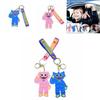 High-quality Poppy Playtime Huggy Wuggy Figures Keychain Pendant For Anime Lovers