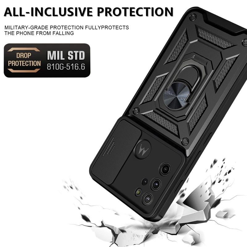 Pouzdro pro Motorola Mote G60 G53 G10 G20 G30, vysouvací fotoaparát, nárazuvzdorné brnění pro Moto G50 G51 G52 G71 G73 G13G100 G200