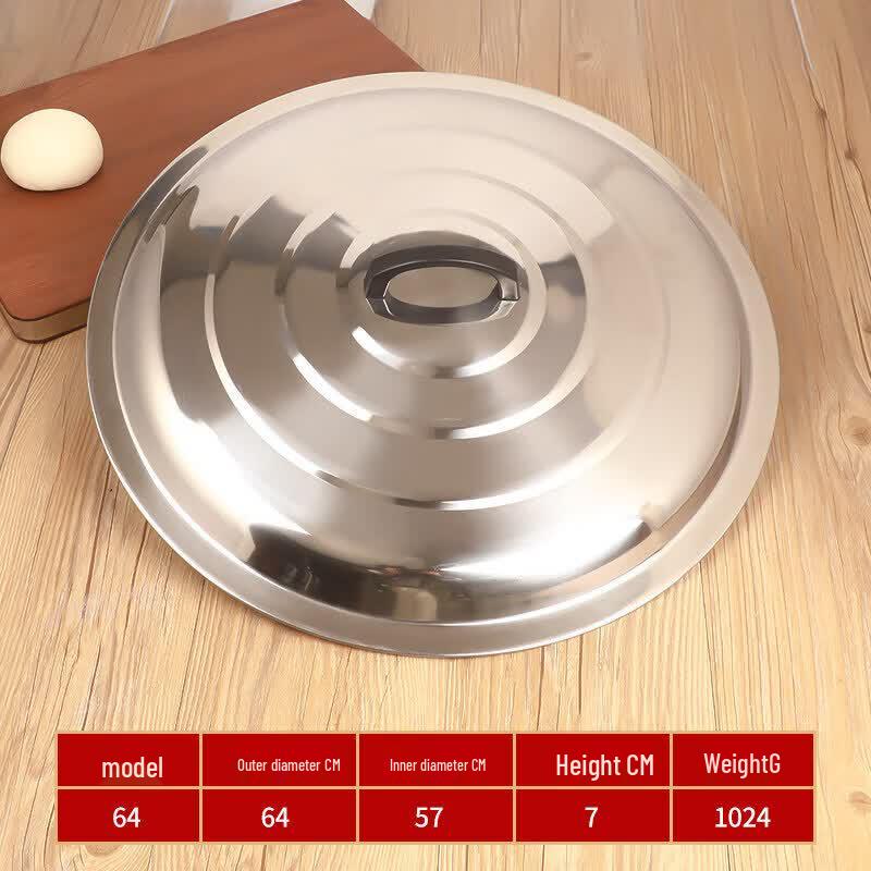 Universal Stainless Steel Visible Wok Lid