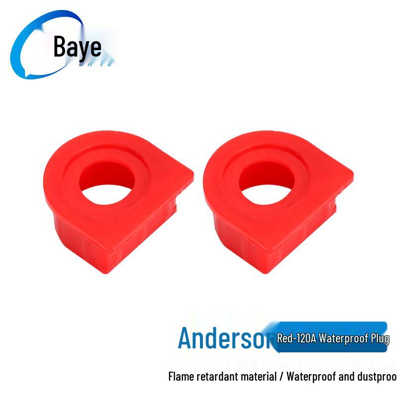 Bayi Anderson Plug Waterproof Dustproof Seal Red