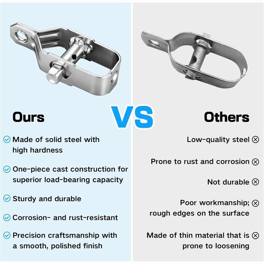80mm Cable Tensioner All-Steel Wire Ratchet Tensioner Cable Fastening Wire Buckle Farm