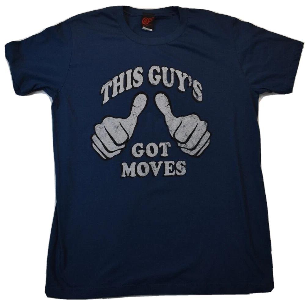 

Mad Engine Mens This Guy s Got Moves Funny Shirt New L M