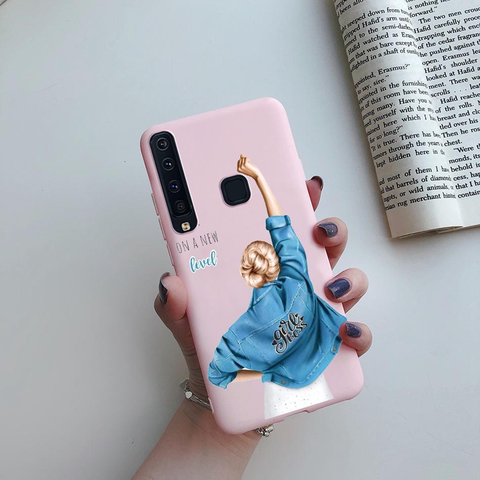 Flower Phone Case For Samsung A9 2018 A920 SM-A920F Back Cover Silicone Painted Soft Fundas for Samsung Galaxy A9 A 9 2018 Cases