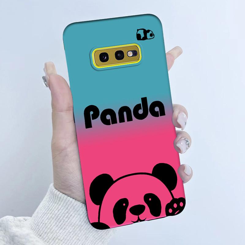 For Samsung Galaxy S10e Phone Case Flower Girls Design Soft Silicone TPU Back Housing for Galaxy S10E S10 E SM-G970F/DS Covers