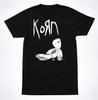 Korn Vintage Doll Sketch T-Shirt Black Nu Metal Band Graphic Unisex Tee
