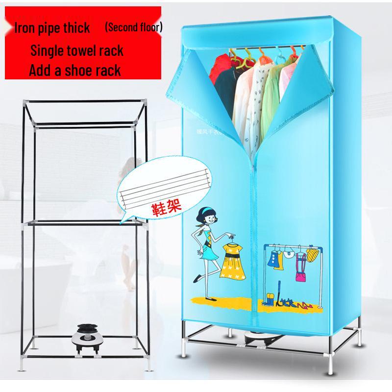 New Style Large-Capacity Folding Clothes Drying Wardrobe - Quick Drying for Household, Mother and Baby