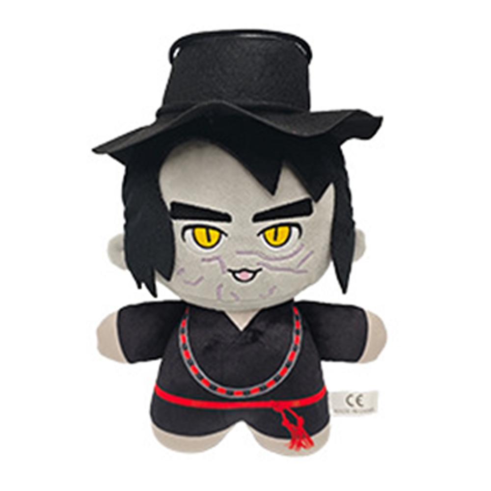 2026 Anime Kpop Demons Hunters Plush Cute Purple Tiger Black Hat Magpie with 3 Eyes Monster Hunt Girl Group Doll for Fans Gifts