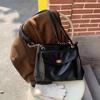 Women's Shoulder Bag Korean Fashion Large Capacity Simple Retro Satchel Versatile One Shoulder Diagonal Tote Bag