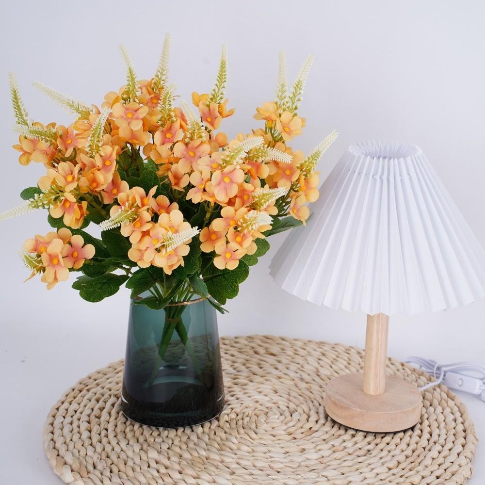 New Chrysanthemum Artificial Pansy Flowers Realistic DIY Floral Flower Bouquet Soft Simulation Flowers Photography Props