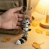 Decorative 3D Printed Key Chain Plastic Car Hanging Pendant  Backpack Decoration