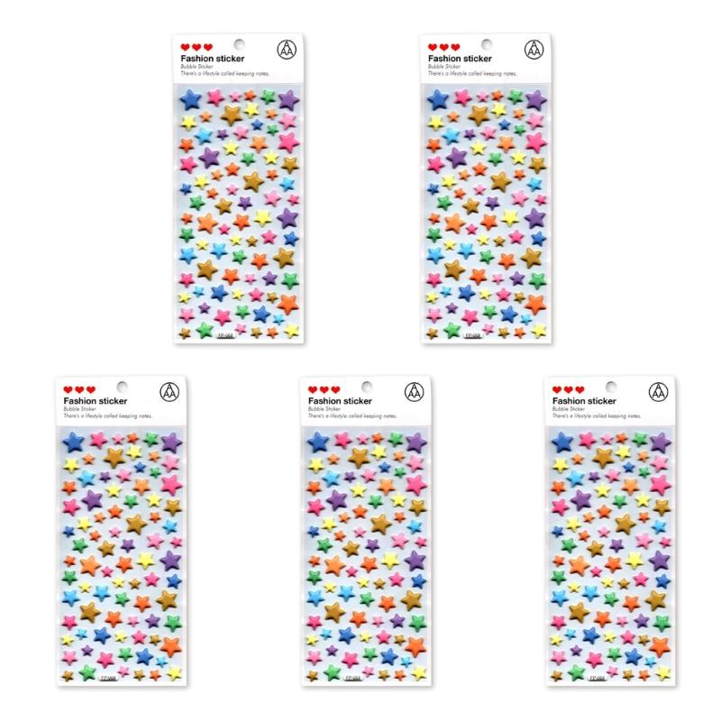 Colorful 3D Foam Stickers Fun Cartoon Design Great For Childrens Art Projects And Positive Reinforcement