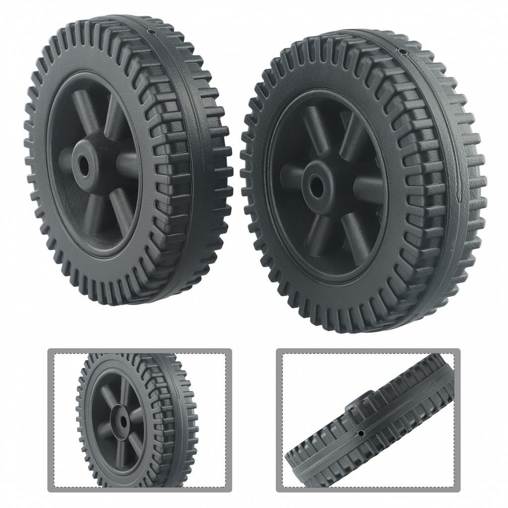2pcs Grill Wheels Hole Diameter 8-10mm Multi-Functional
