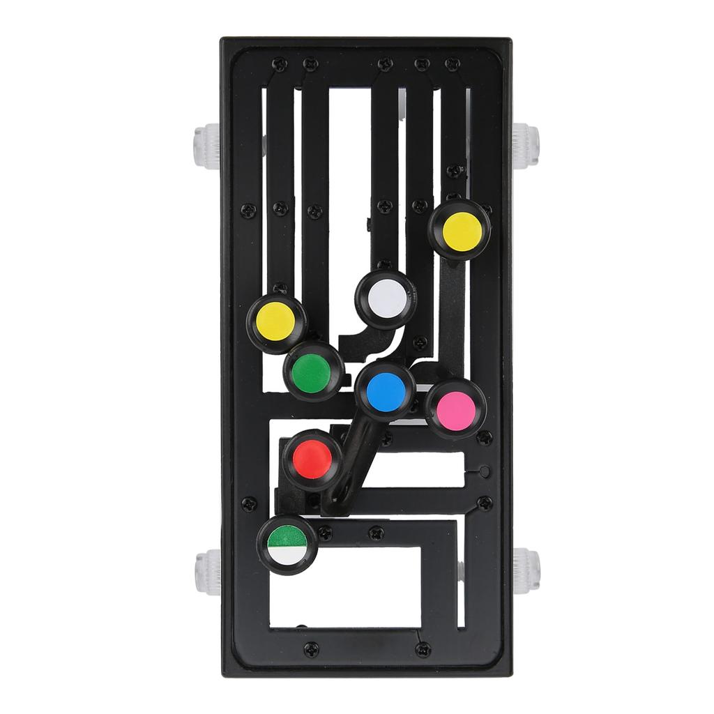 Gitaar Leersysteem Onderwijshulpmiddel Helper Folk Ukulele Akkoordtraining voor BeginnerZwart