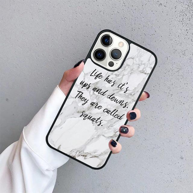 Motivational Gym Fitness Phone Case Cover For iPhone 17 Air 15 16e 14 13 11 12 Pro Max Max Plus Back Coque shell