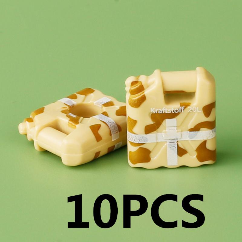 Militär Szene MOC Bausteine Spielzeug Zubehör Soldat Figur Stacheldraht Sandsack Zelt Medizinische Box Kette 30104 Straßensperre K042