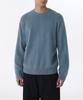 Essential Crew Neck Knit [Blue Grey]