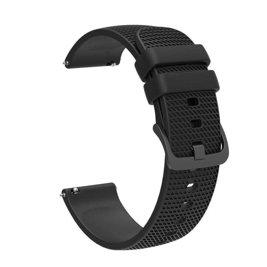 Premium Silicone Watchband WatchStrap Silicone Bracelet Quick Release Rubber Strap WristBand 18mm 20mm 22mm Width Replacement