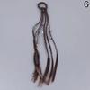 Children'S Bow Rabbit Ears Wig Ponytail Dirty Braid Ponytail Hair Loop Braid Ponytai Children'S Colorful Braided Hair