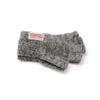 NEWBERRY KNITTING Deerskin Fingerless Gloves - Charcoal