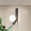 Nordic Frosted Acrylic Ball LED Wall Light for Living Room Interior Bedroom LED Wall Lighting Fixture With 9W Light Source